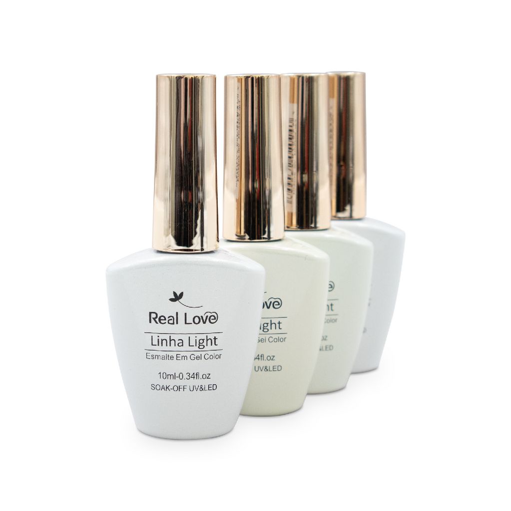 Esmaltes em Tons de Branco Francesinha 10 ml - Real Love