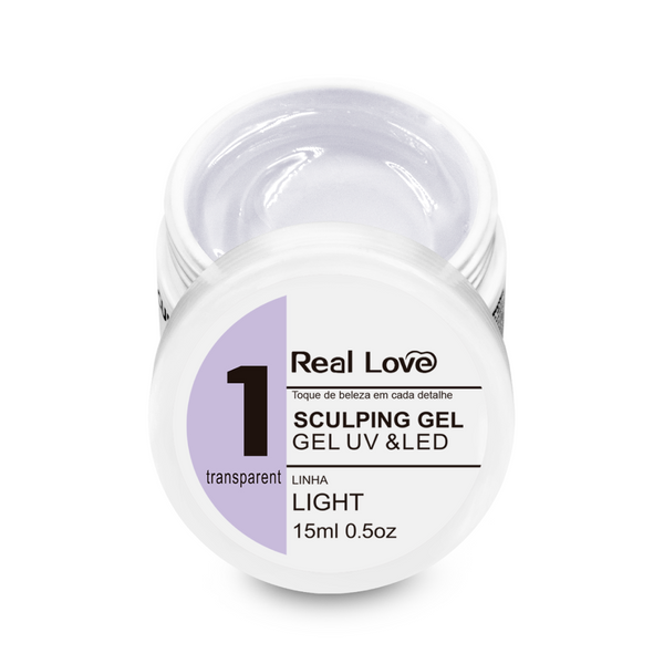 Gel de Modelagem para Unhas Sculpting Gel 15ml - Real Love