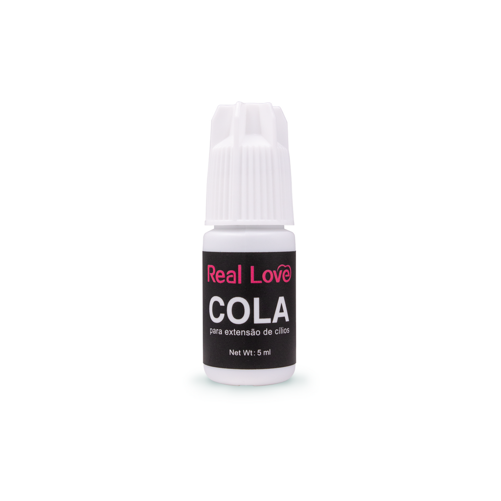 Cola para Extensão de Cílios Fio a Fio - Real Love