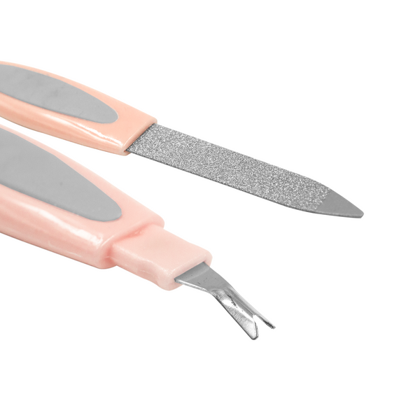 Desbastador Para Remover Calos + Lixa de Metal e Removedor de Cutículas - Real Love