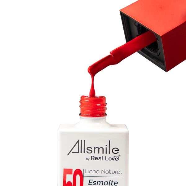 Esmalte em gel 10ml - Linha Natural - Allsmile by Real Love