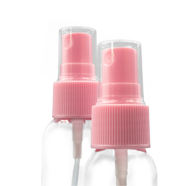 Kit Garrafa Frasco Borrifador Spray Recarregável 30ml 2 pçs - Real Love