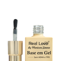 Base em Gel by Manicure Sincera - 10 ml - Real Love – Real Love Brasil