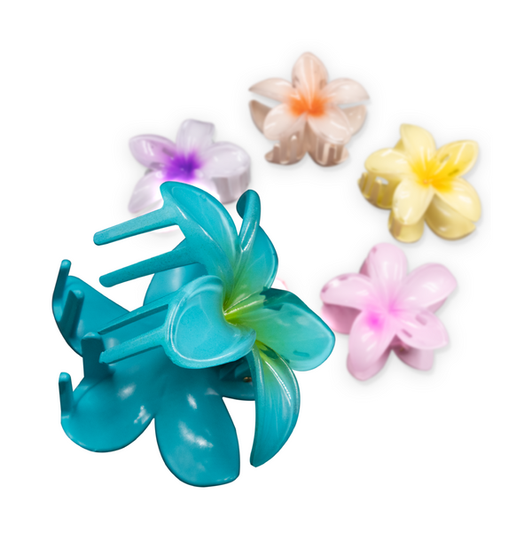 Prendedores de Cabelo em Formato de Flor - Real Love