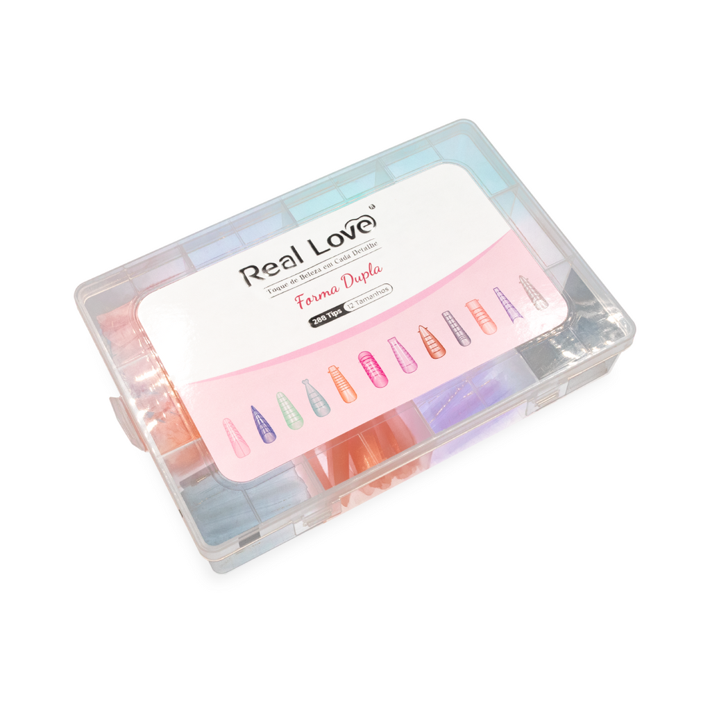 Molde F1 Alongamento Diversos Modelos 288 pç Color  - Real Love