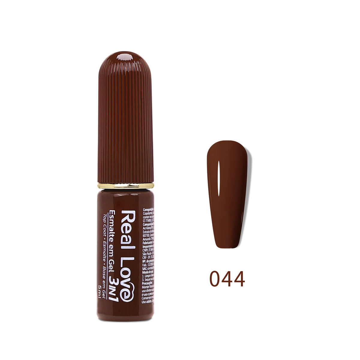 Esmalte em Gel 3in1 - Base, Esmalte e Top Coat 5ml