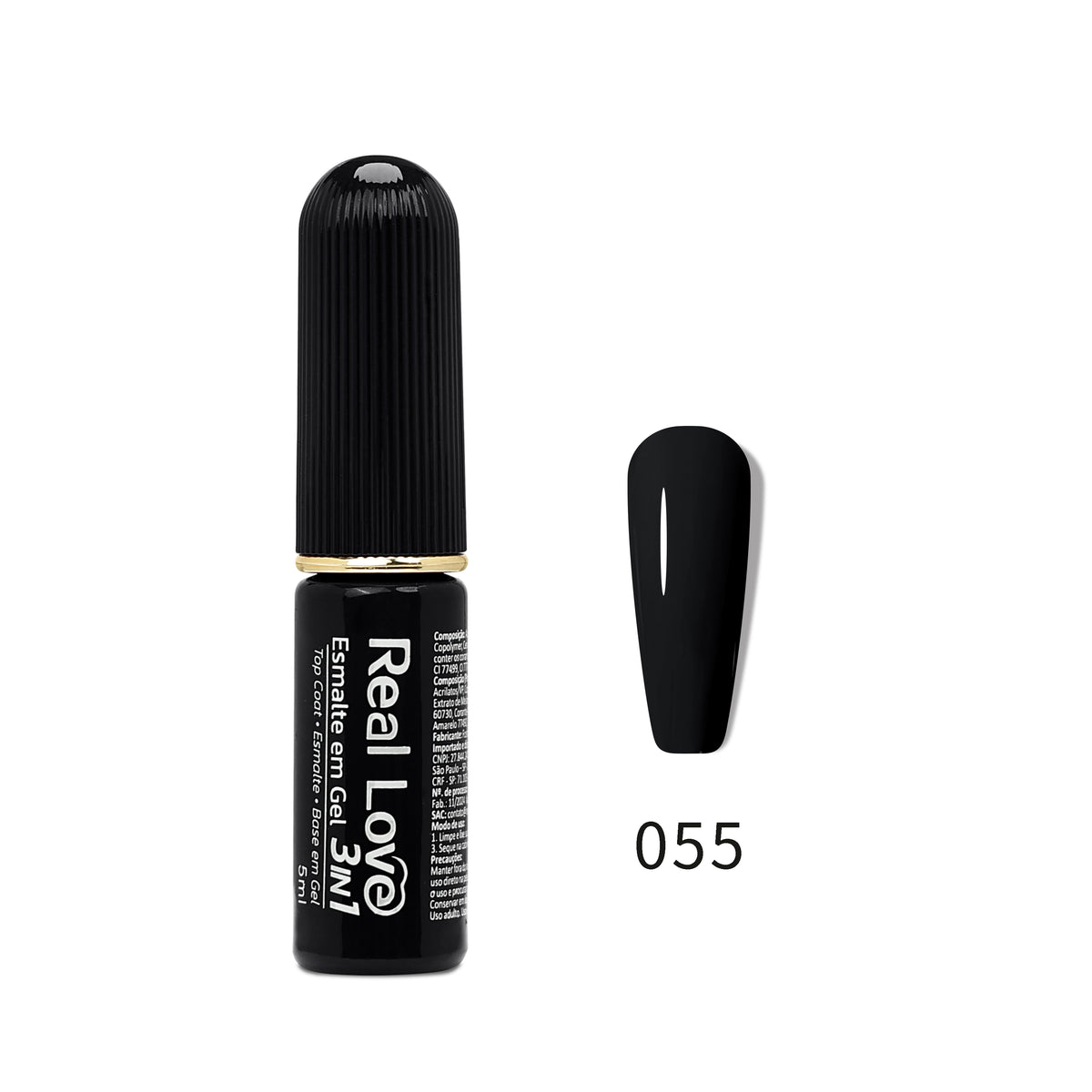 Esmalte em Gel 3in1 - Base, Esmalte e Top Coat 5ml