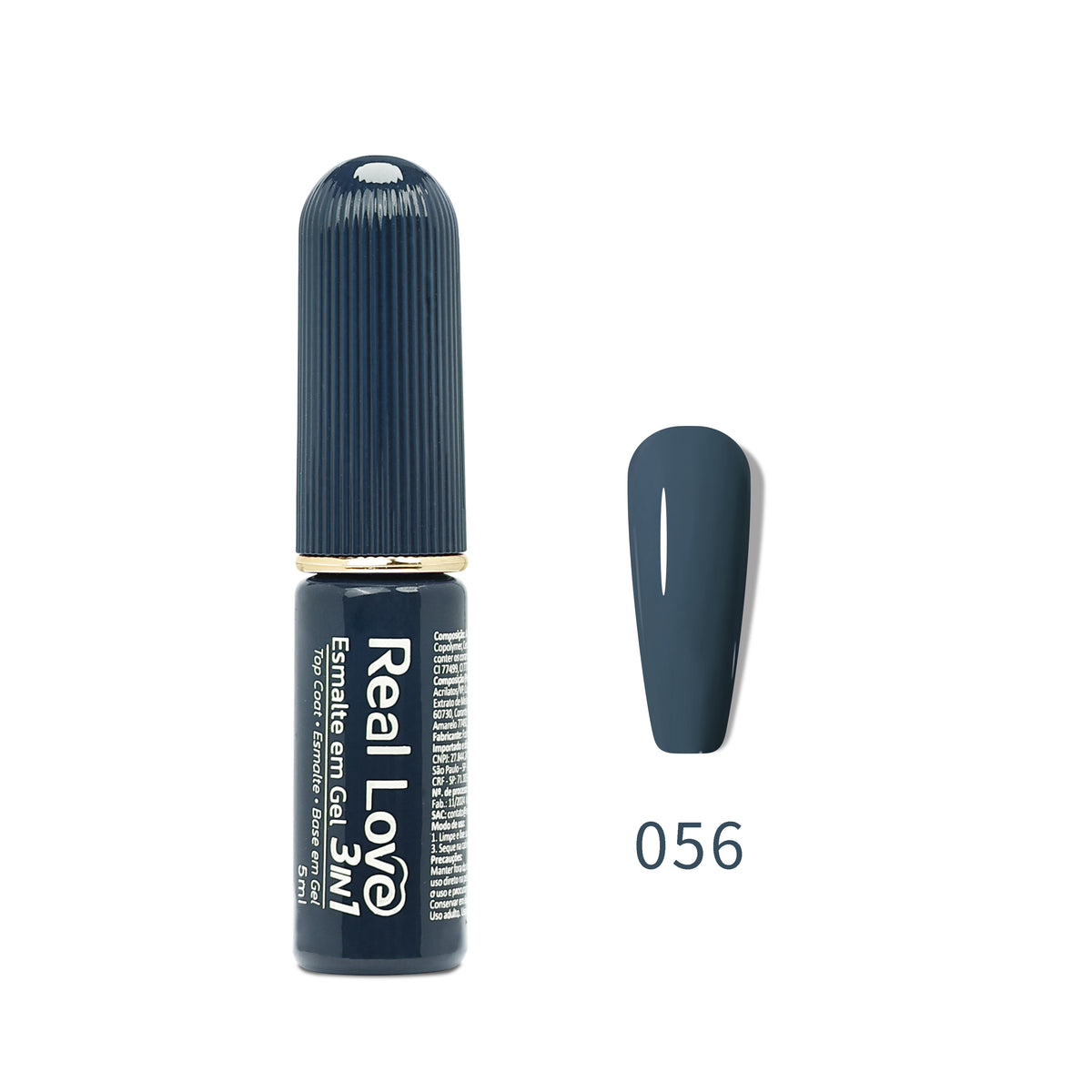 Esmalte em Gel 3in1 - Base, Esmalte e Top Coat 5ml