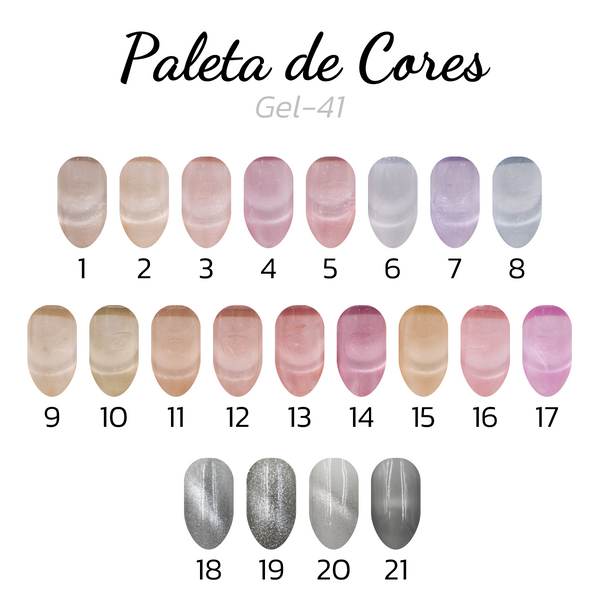 Esmalte em Gel 10ml - Olho de Gato Refletivo - Real Love