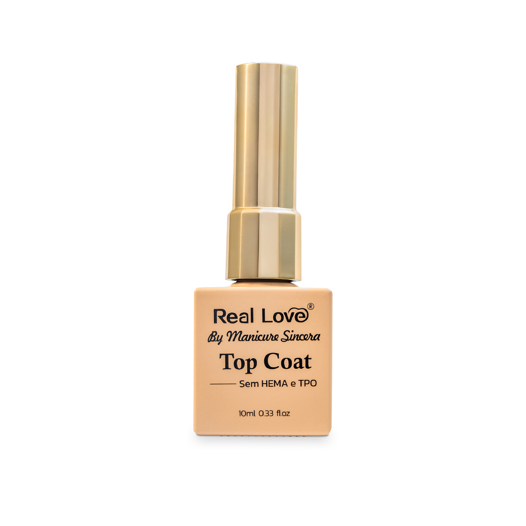 Top Coat Coleção by Manicure Sincera - 10 ml - Real Love
