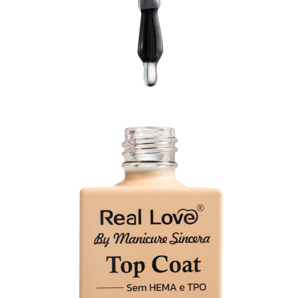 Top Coat Coleção by Manicure Sincera - 10 ml - Real Love