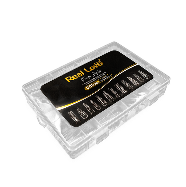 Molde F1 Para Alongamento Diversos Modelos 288 peças - Real Love