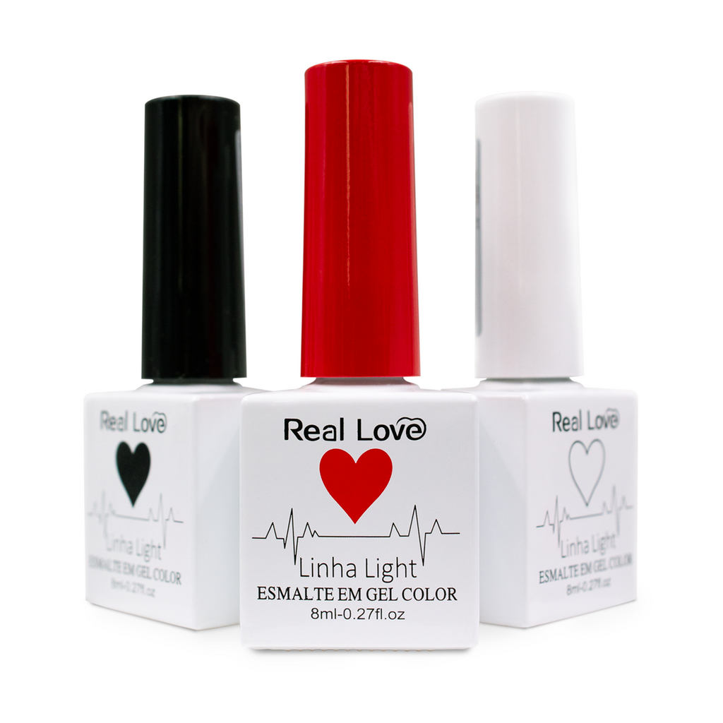 Esmalte em Gel  Linha Light  8ml - Real Love