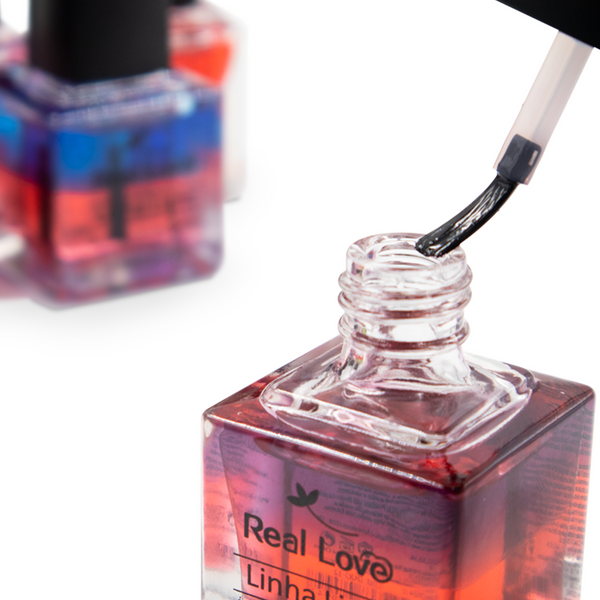 Óleo Duo Bifásico Revitalizador de Cutículas Linha Light - Real Love