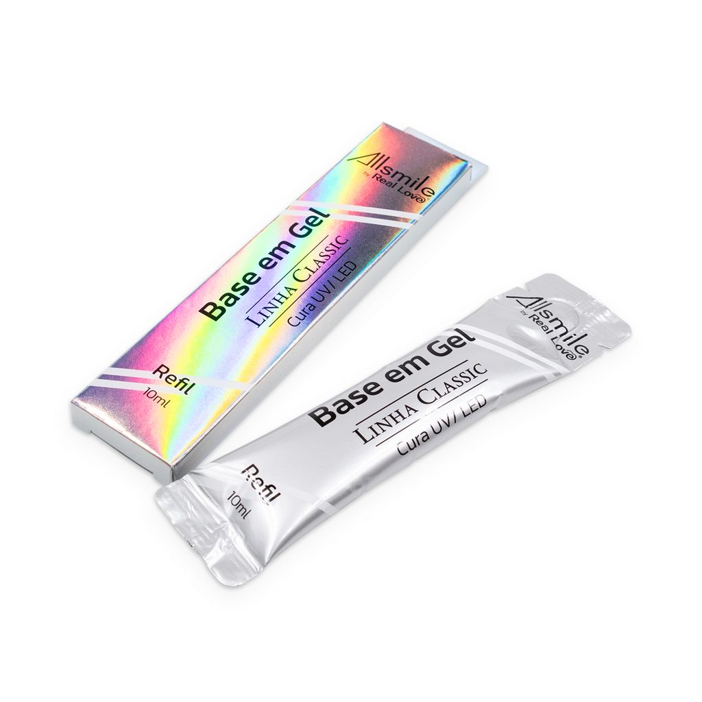 Refil Base em Gel Linha Classic 10ml - Allsmille by Real Love