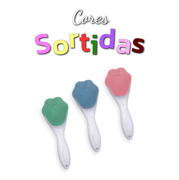 Kit Escova Esfoliante Pata De Gato + Kit Acessórios para Skincare 9 pçs - Real Love