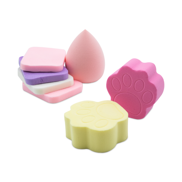 Kit Esponjas de Maquiagem Diversas - Real Love