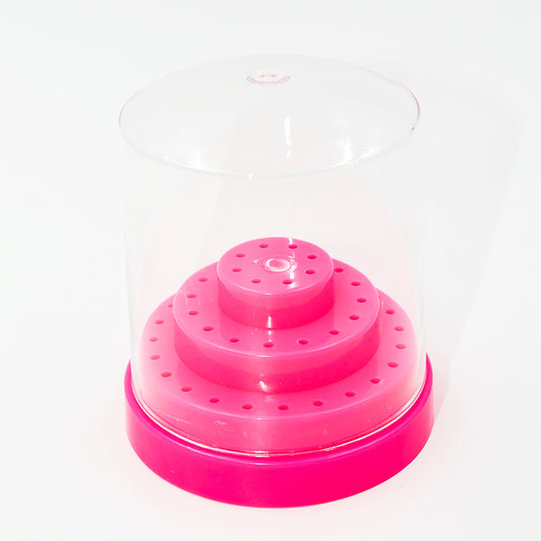 Suporte Porta Organizador para Brocas de Unhas Com 48 Compartimentos - Real Love