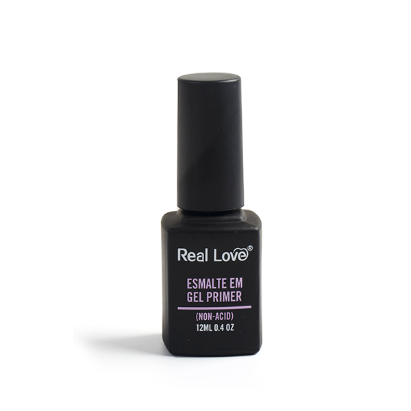 Kit 3Pçs. Top Coat + Primer + Bond Aid - Real Love